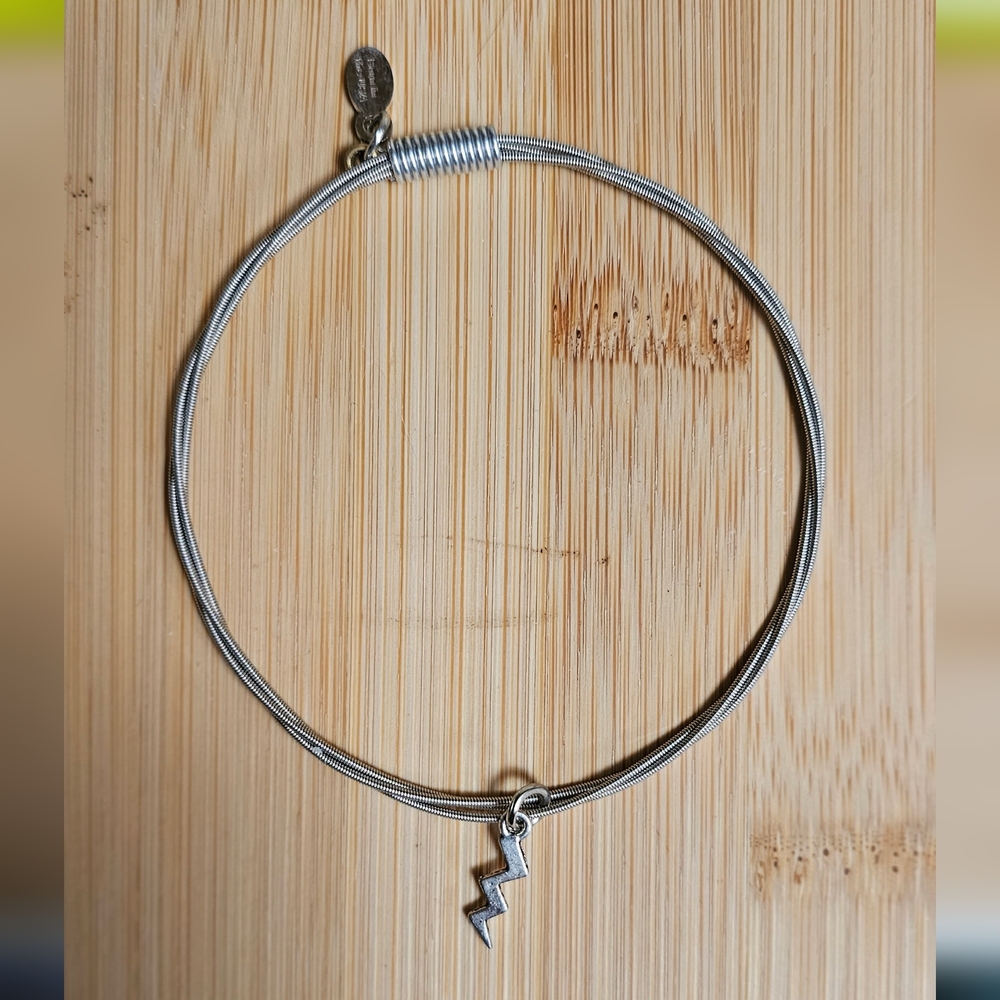 Strung Guitar Strings Bracelet - When Lightning Crashes